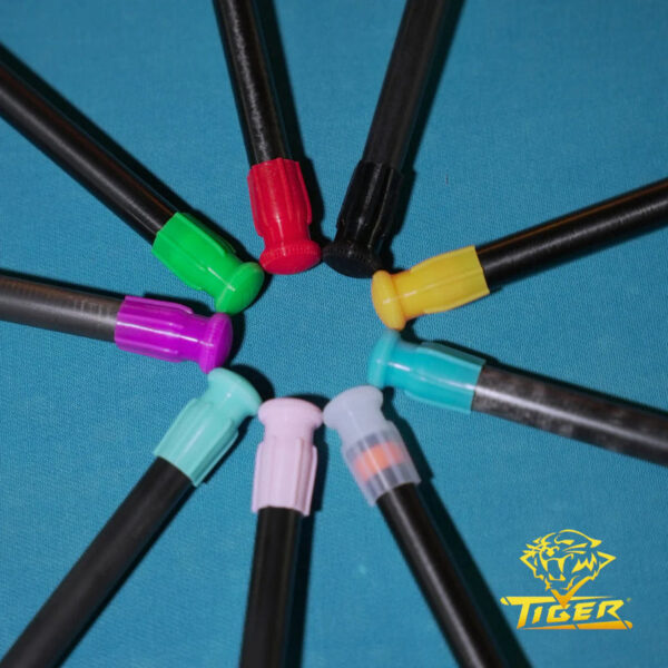 Tiger Cue Tip & Ferrule Protectors - Set of 2 - Image 2