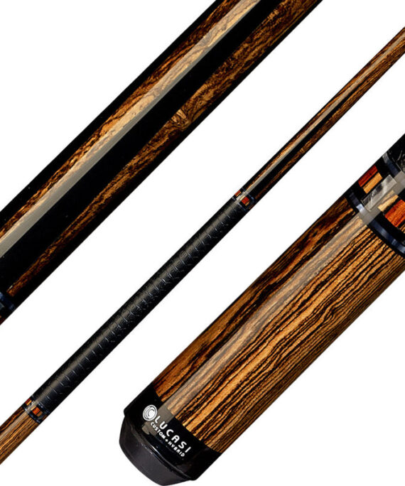 Lucasi LZC26 Exotic Bocote and Mystic Black Cue