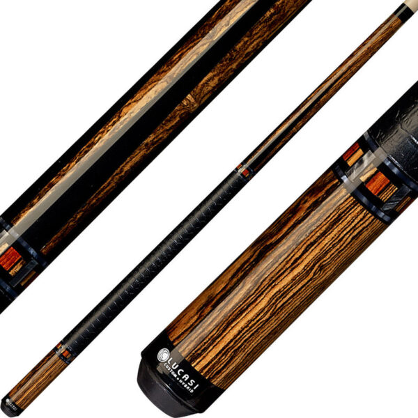 Lucasi LZC26 Exotic Bocote and Mystic Black Cue