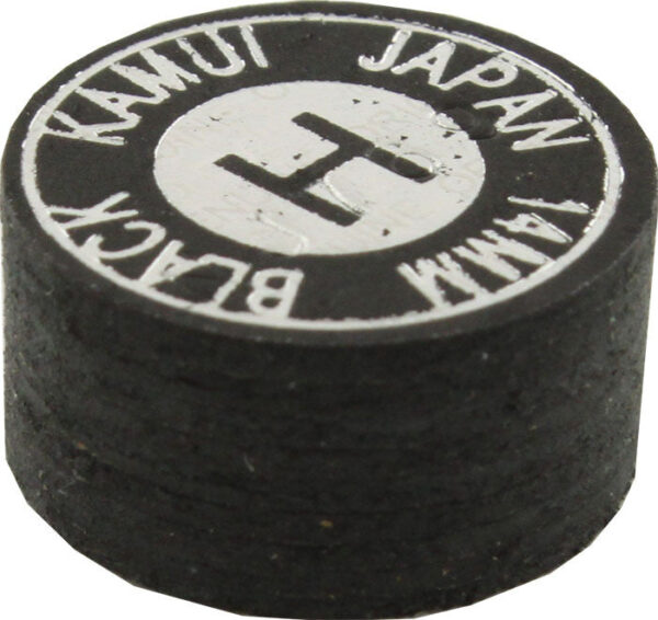 Kamui Black Hard Leather Tips - Laminated