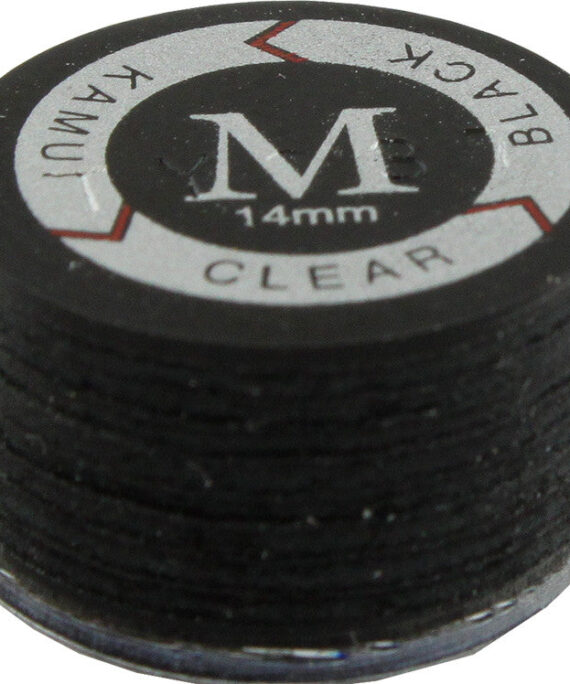 Kamui Clear Black Laminated Leather Tips - Medium