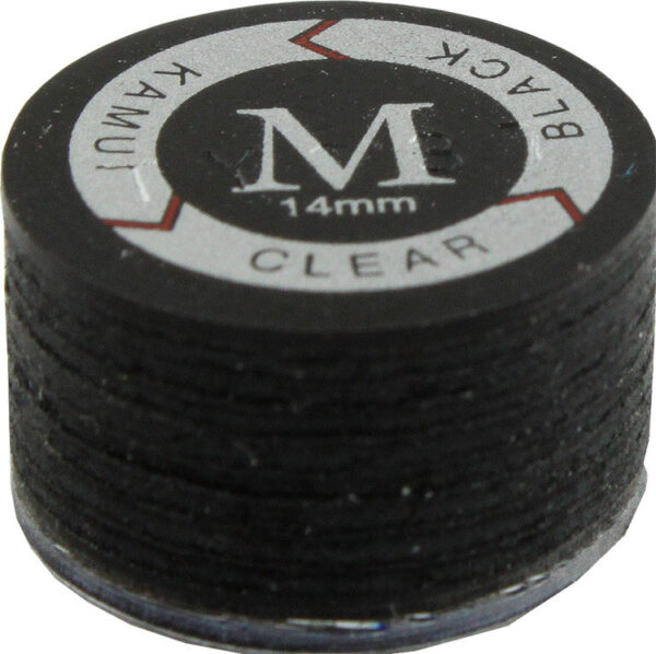 Kamui Clear Black Laminated Leather Tips - Medium