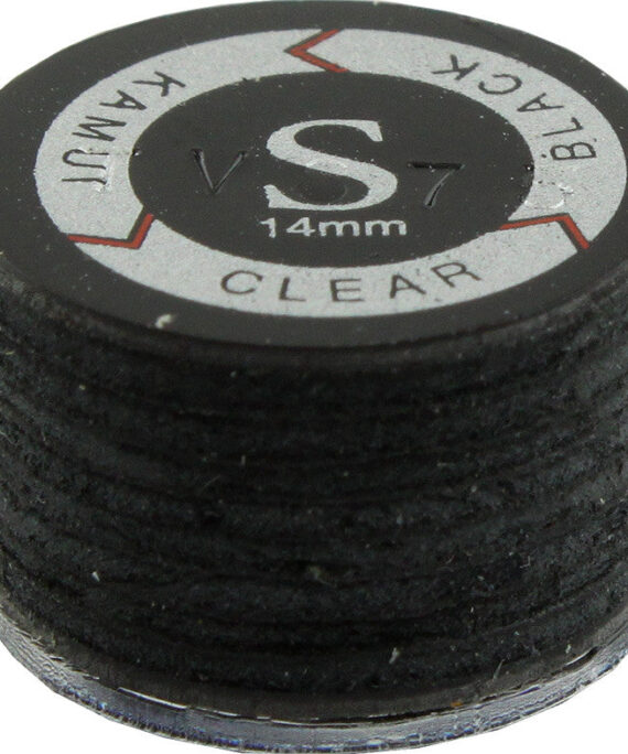 Kamui Clear Black Laminated Leather Tips - Soft