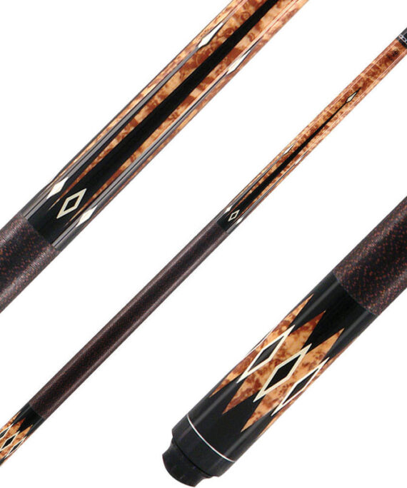 Lucky L33 Cue- Brown Burl Wood