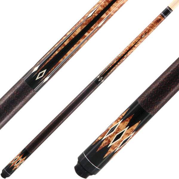Lucky L33 Cue- Brown Burl Wood