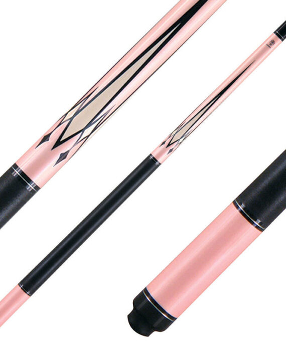 Lucky L17 Cue - Metallic Pink with Points