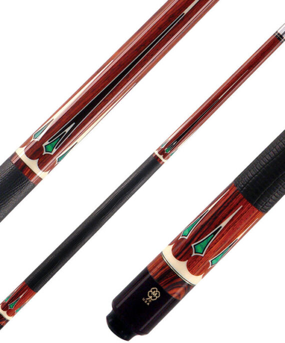 McDermott G706 G Series Cue - Cocobolo With 6 Malachite Points