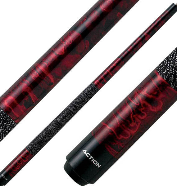 Action JR12 48" Junior Cue - Burgundy