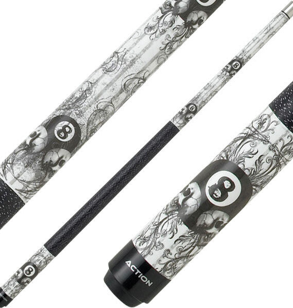 Eight Ball Mafia EBM03 Play Cue - 8 Ball Overlaid Design