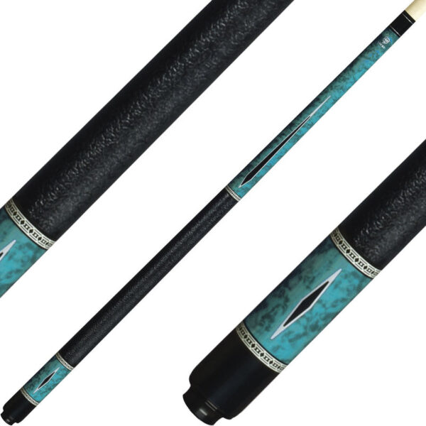 Lucky L55 Cue - Blue Burlwood