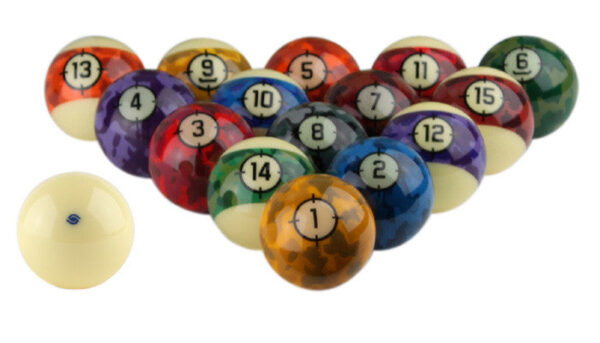 Aramith Camouflage Billiard Balls Set