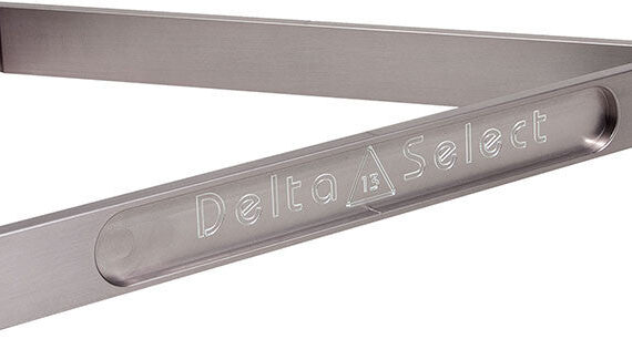 Delta-13 Select Metal Pool Ball Rack - Silver