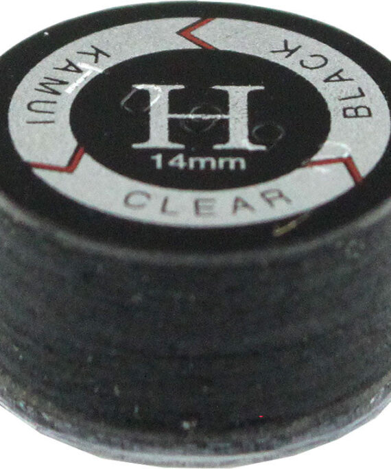Kamui Black Clear Laminated Leather Tips - Hard
