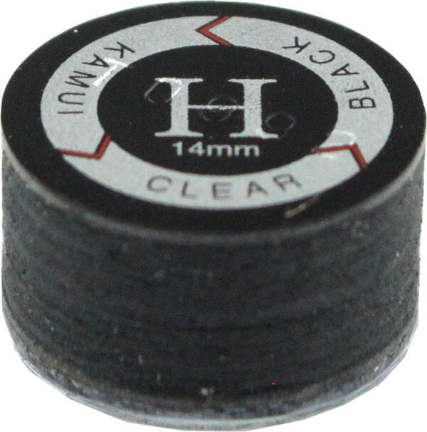 Kamui Black Clear Laminated Leather Tips - Hard