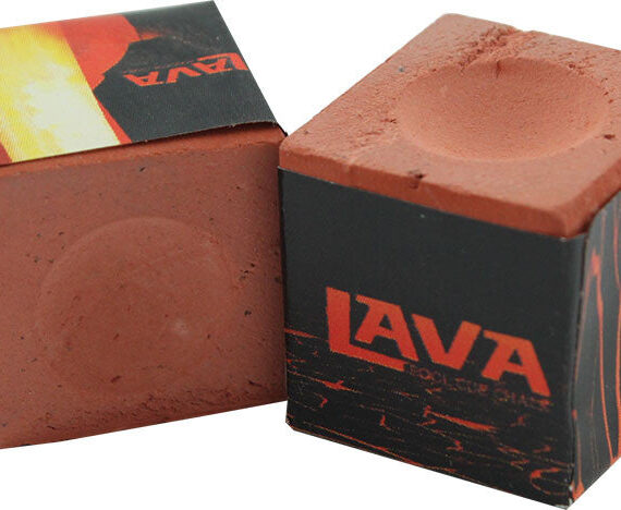 Lava Chalk - Lava Pool Cue Chalk - Red 2pk