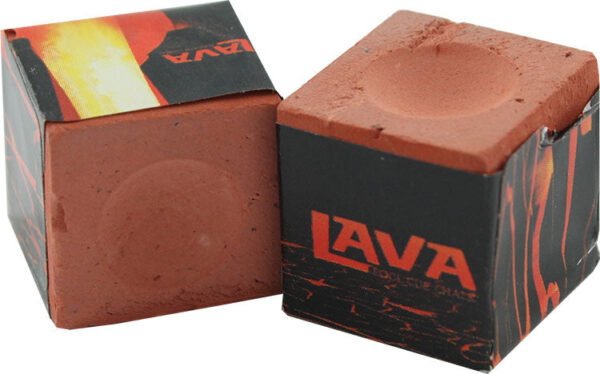 Lava Pool Cue Chalk - Red Double Pack