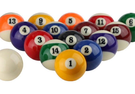 Standard Pool Ball Set